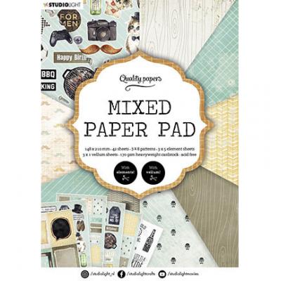 StudioLight Essentials Designpapier - For Men Paper Pad